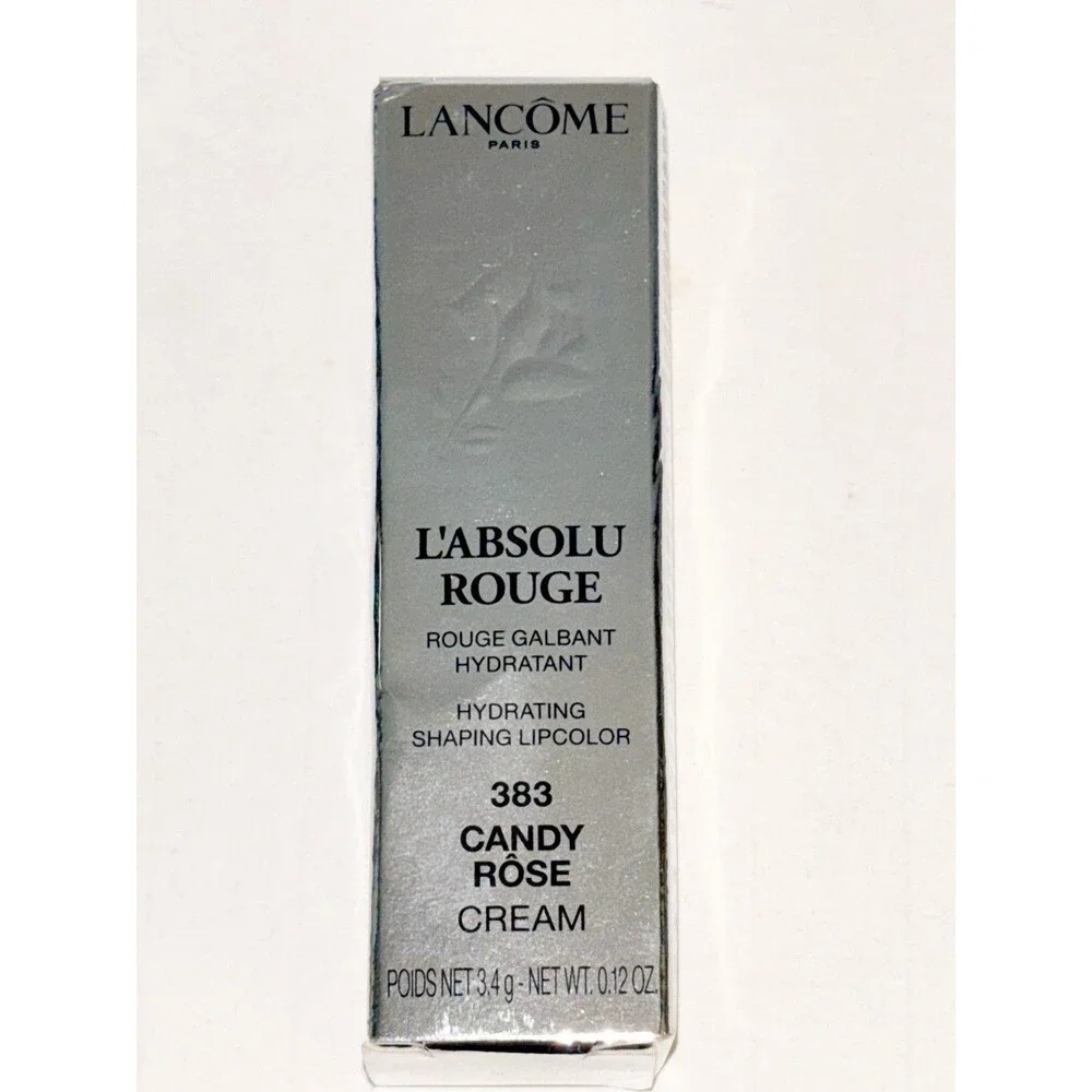 Lancome L'ansolu Rouge 383 CANDY ROSE Cream Full Size New In Box